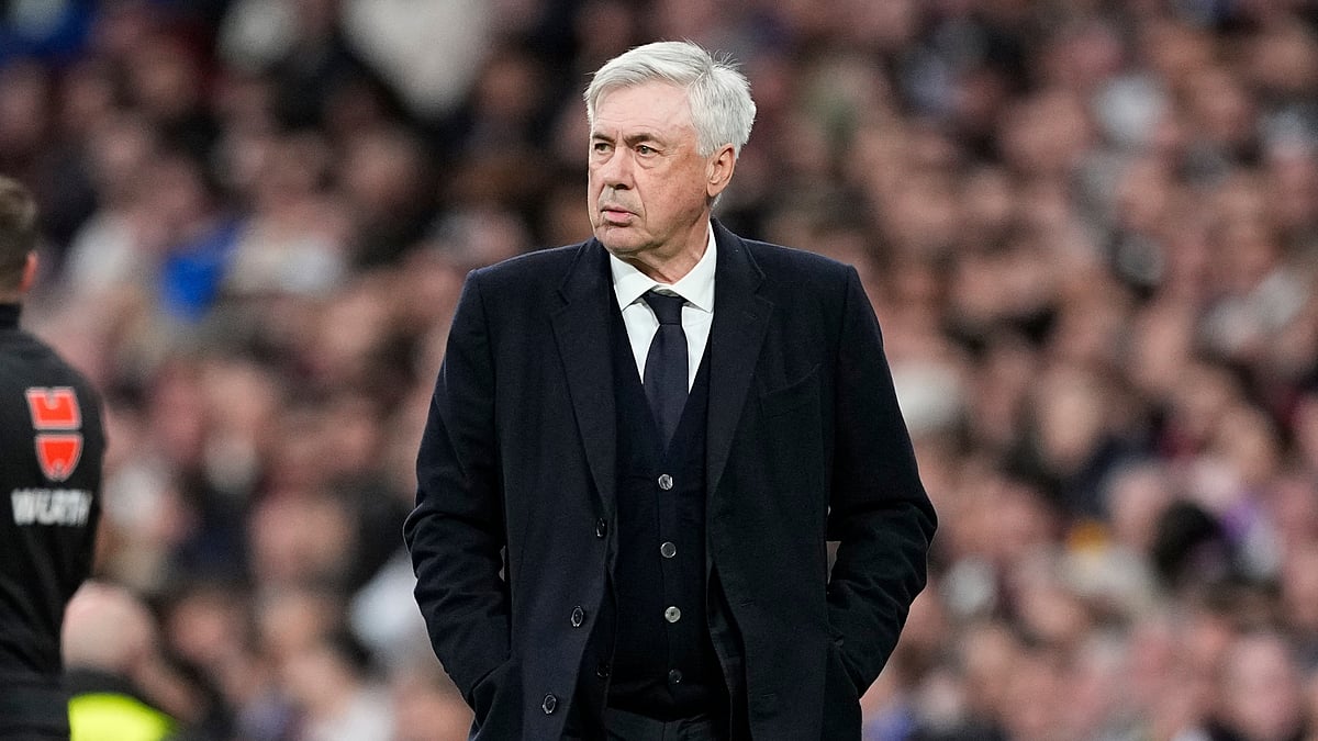 File : Carlo Ancelotti has been tipped to leave Real Madrid