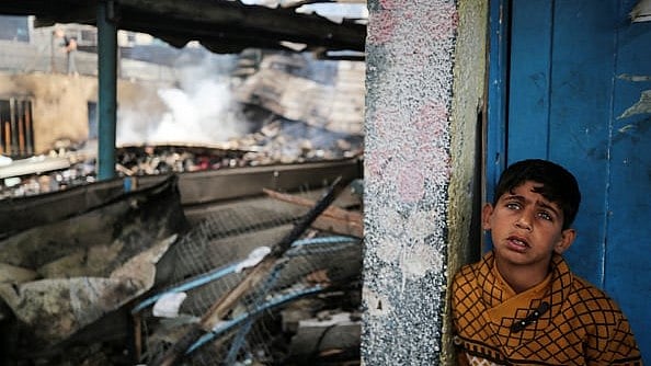 Getty Images : Israel Bombs Gaza School-Turned-Shelter (representational image)