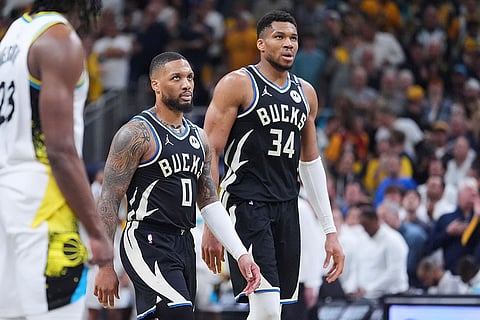 NBA Basketball: Indiana Pacers vs Milwaukee Bucks