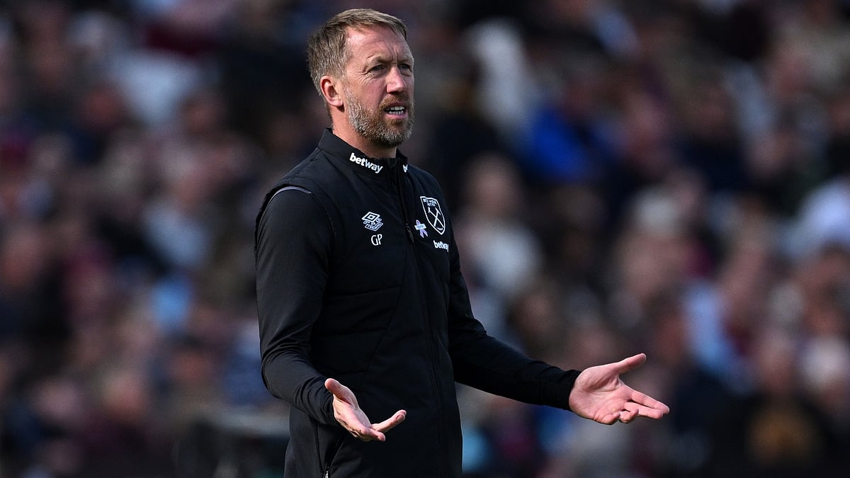 File : West Ham manager Graham Potter.