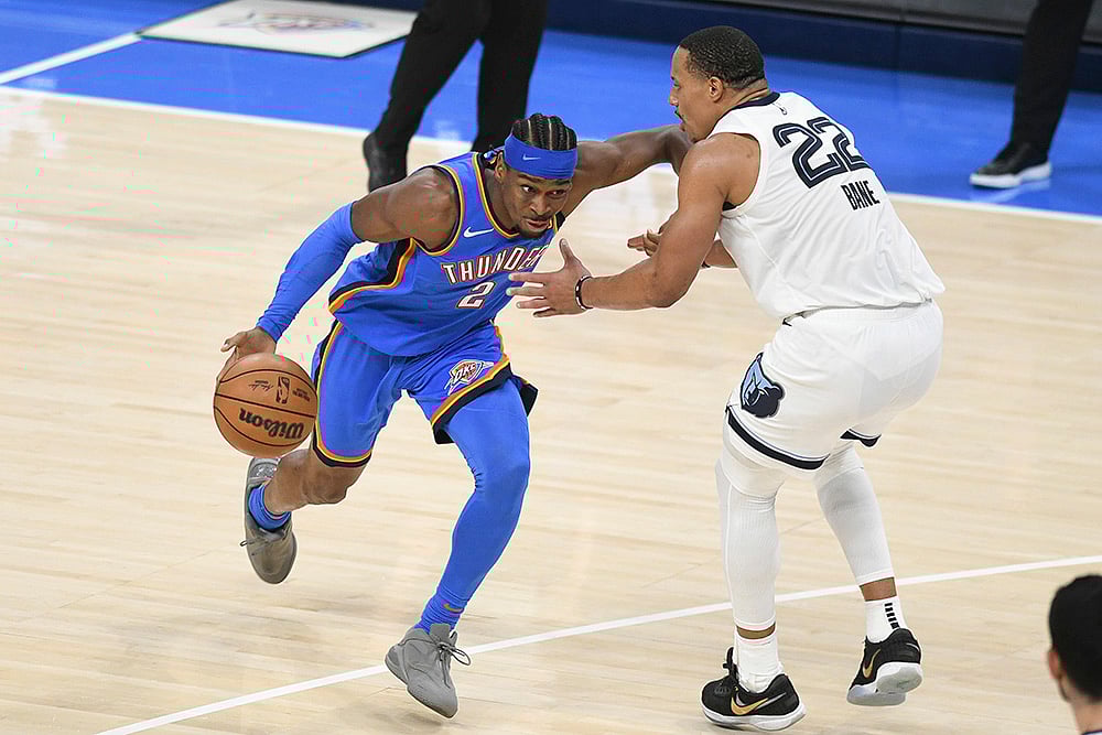 | Photo: AP/Kyle Phillips : NBA 2024-25: Memphis Grizzlies Vs Oklahoma City Thunder