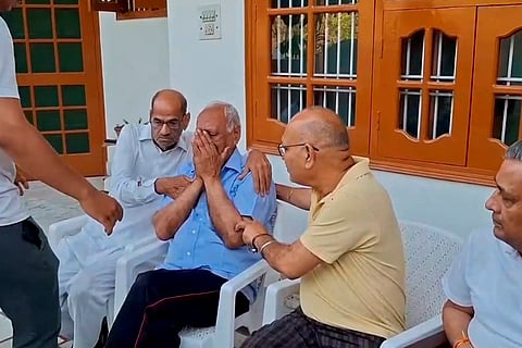 Pahalgam terrorist attack victim's family