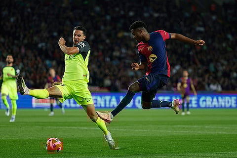 Spain Soccer La Liga: Barcelona vs Mallorca