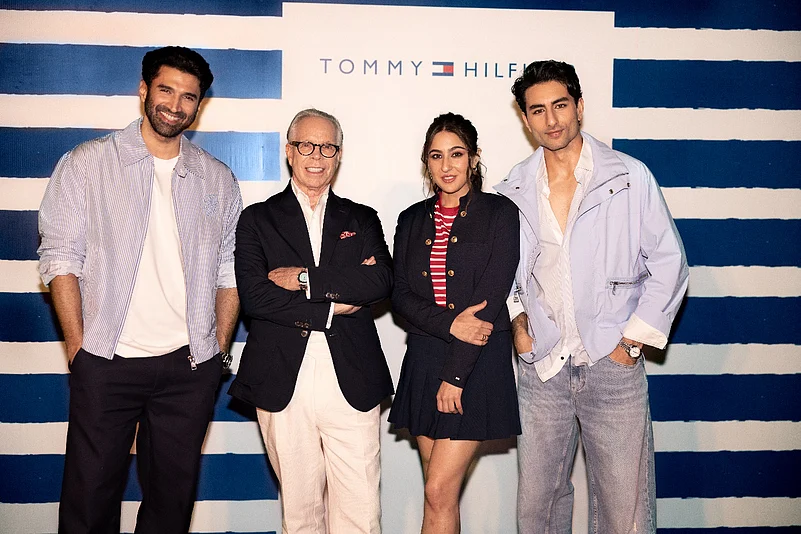 Aditya Roy Kapur, Mr. Hilfiger, Sara Ali Khan and Ibrahim Ali Khan