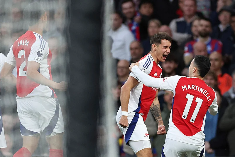 English Premier League soccer Arsenal vs Crystal Palace: Jakub Kiwior