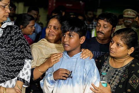 Terror attack: Family members of Madhusudan Rao at Chennai Airport
