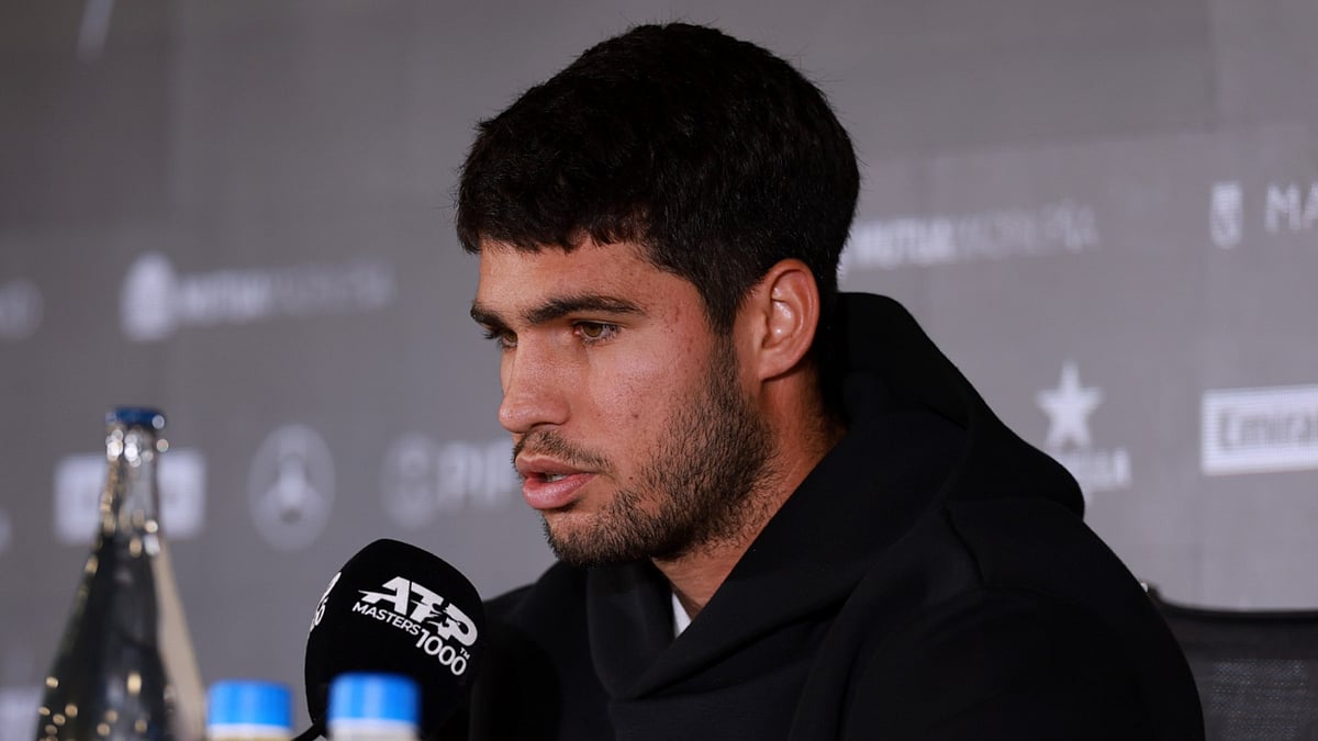 Carlos Alcaraz has withdrawn from the Madrid Open. - null