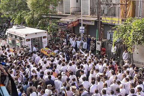 Terror attack victim Shailesh Kalathiya's funeral