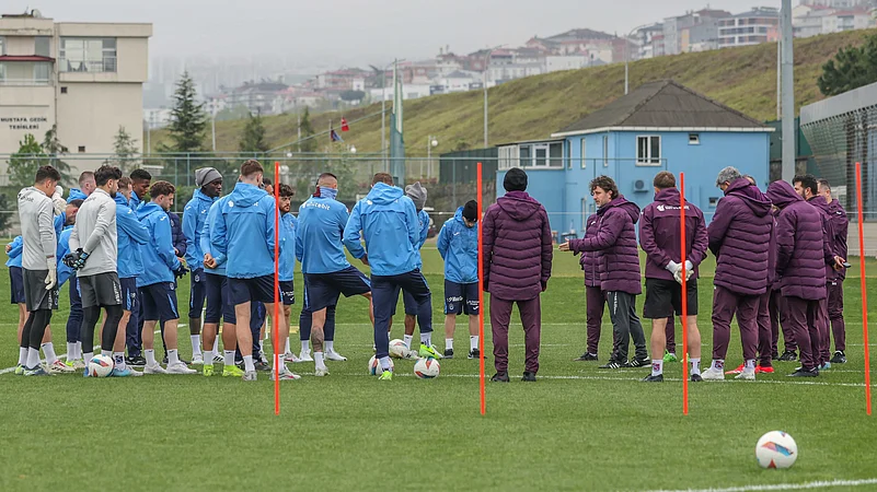 Trabzonspor training
