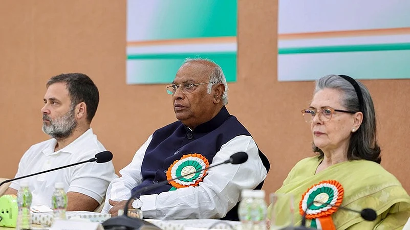 Congress Working Committee meeting