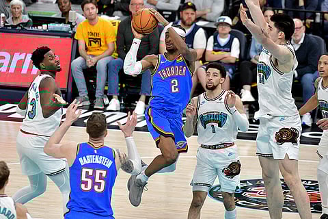 NBA 2024-25: Oklahoma City Thunder vs Memphis Grizzlies