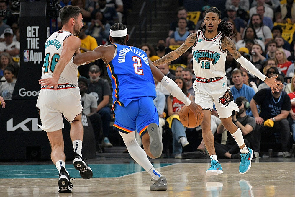 | Photo: AP/Brandon Dill : NBA 2024-25: Oklahoma City Thunder vs Memphis Grizzlies