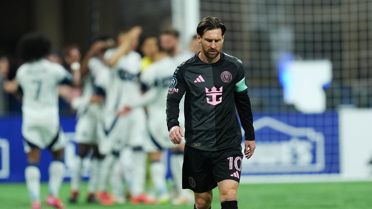 Messi and Miami are behind after leg one