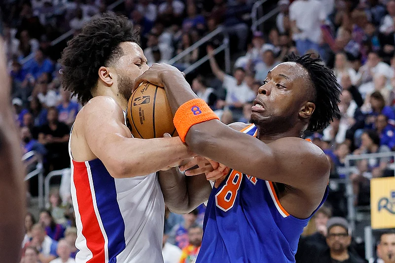 NBA Basketball New York Knicks vs Detroit Pistons: Cade Cunningham