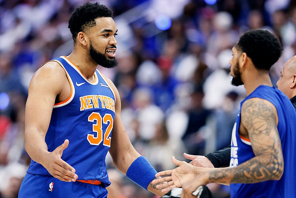 | Photo: AP/Duane Burleson : NBA 2024-25: New York Knicks vs Detroit Pistons