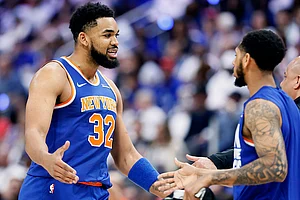 | Photo: AP/Duane Burleson : NBA 2024-25: New York Knicks vs Detroit Pistons