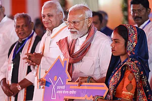| Photo: PTI : Prime Minister Narendra Modi addressed a rally in Bihar on Thursday, marking his first public event since the Pahalgam attack.