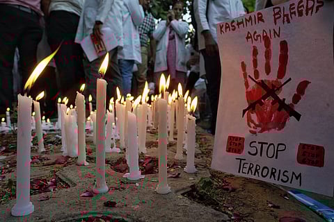 Tribute to Pahalgam terror attack victims in New Delhi