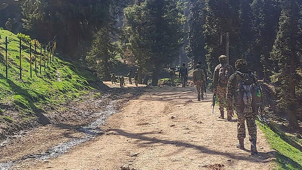 Search op for attackers of Pahalgam terror attack in J-K - | Photo: PTI