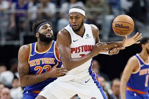 NBA 2024-25: New York Knicks vs Detroit Pistons