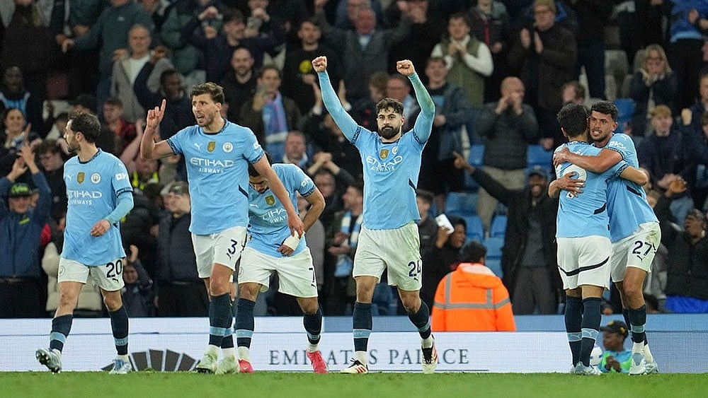 | Photo: AP / Jon Super : Manchester City will very much be the favourites in the FA Cup 2024-25 semi-final tie against Nottingham Forest.