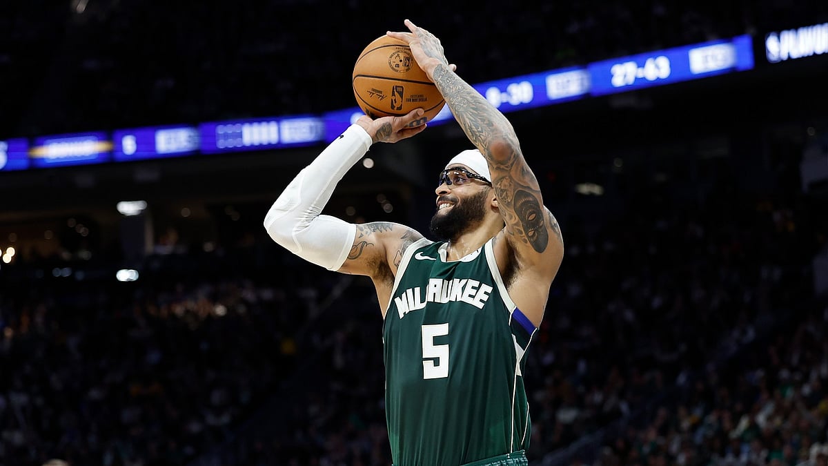 Milwaukee Bucks' Gary Trent Jr. in action.