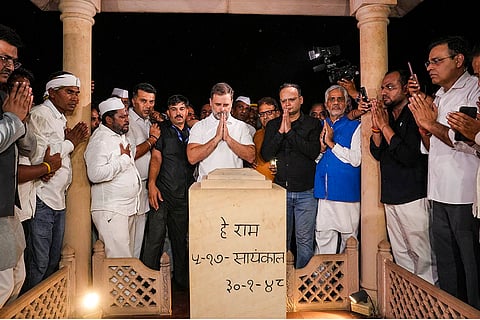 Pahalgam terror attack: Rahul Gandhi after a candle march for the victims