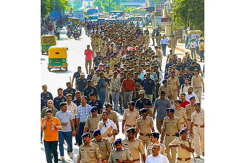 Illegal immigrants detained in Ahmedabad