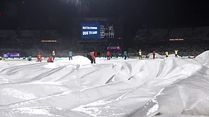 Saturday's IPL match was called off due to rain