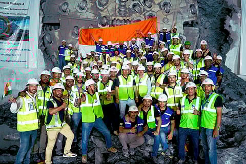 India’s longest rail tunnel