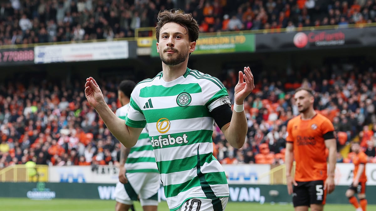 Celtic goalscorer Nicolas Kuhn