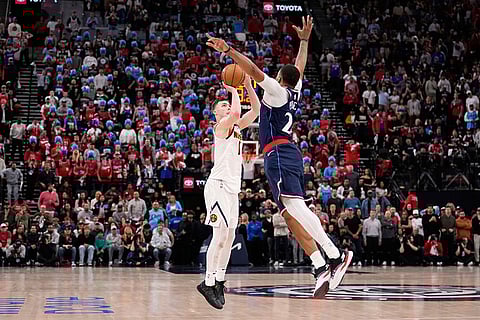 NBA Basketball Game: Los Angeles Clippers vs Denver Nuggets