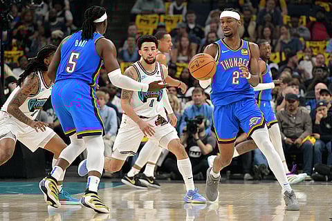 NBA: Oklahoma City Thunder vs Memphis Grizzlies
