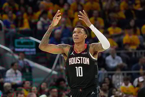 NBA Basketball: Houston Rockets vs Golden State Warriors