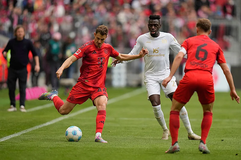 German Bundesliga Soccer Match: Mainz vs Bayern Munich