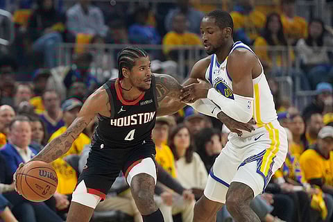 Basketball: Houston Rockets vs Golden State Warriors