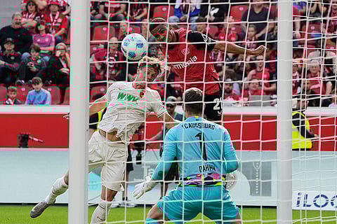 German Bundesliga Soccer Match: Bayer Leverkusen vs FC Augsburg