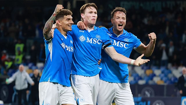 Napoli 2-0 Torino, Serie A: Mctominay Brace Puts Conte's Side In Control Of Scudetto Race