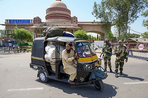 Pak nationals at Attari-Wagah border