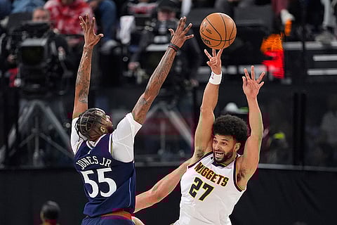 NBA Basketball Game: Denver Nuggets vs Los Angeles Clippers