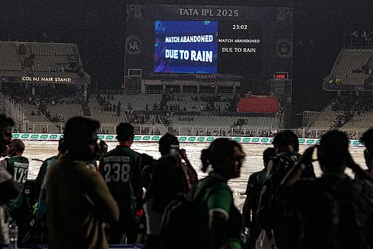IPL 2025: Rain Washes Out Kolkata Knight Riders vs Punjab Kings At Eden Gardens
