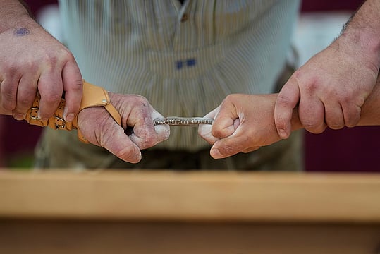 Fingerhakeln 64th German Championship Sees More Bloody Fingers