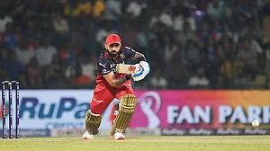 | Photo: AP/Manish Swarup : Indian Premiere League: RCB vs DC