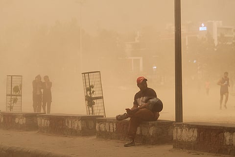 Weather: Dust storm in Dehradun