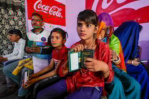 Pak nationals at Attari-Wagah border