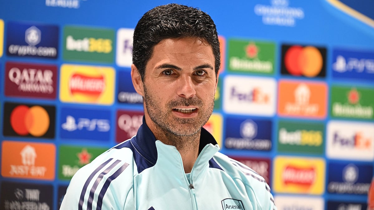 Mikel Arteta helped Arsenal qualify for the UEFA Champions League last four for their first time since 2009.  - null