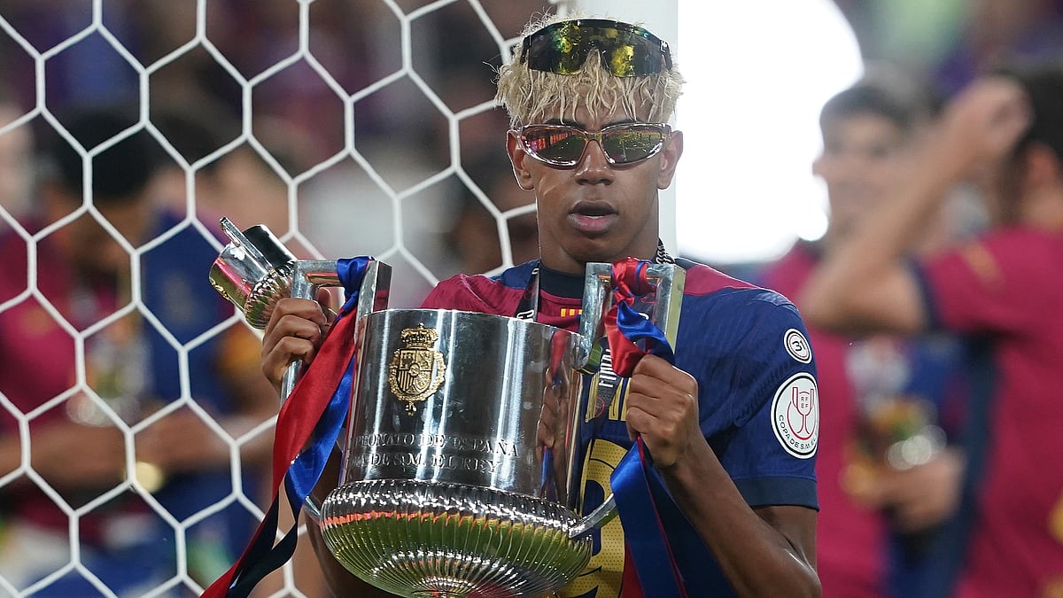 Lamine Yamal shone in the Copa del Rey final against Real Madrid - null