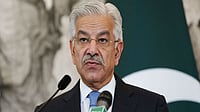 File Pic : Pakistan Defence Minister Khawaja Asif 