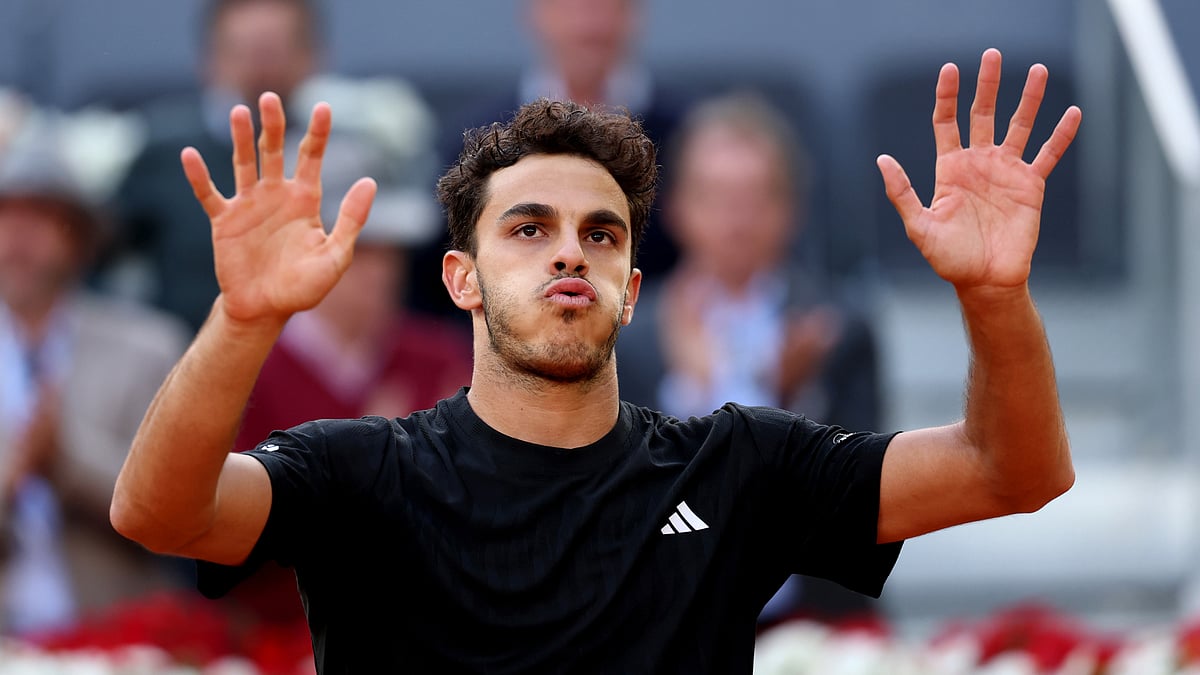 File : Francisco Cerundolo is through to the Madrid Open quarters.