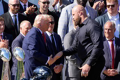 Philadelphia Eagles visit White House